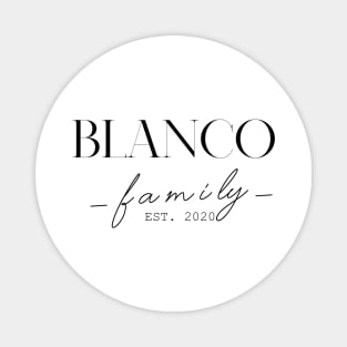 Blanco Family EST. 2020, Surname, Blanco Magnet